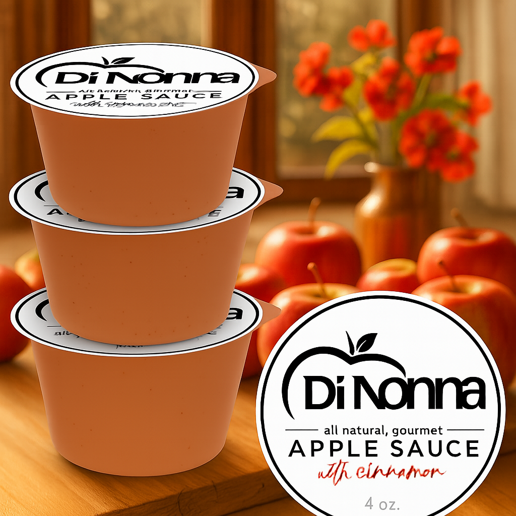 COMING SOON. Applesauce with Cinnamon 4 OZ. - 12 Pack Cups