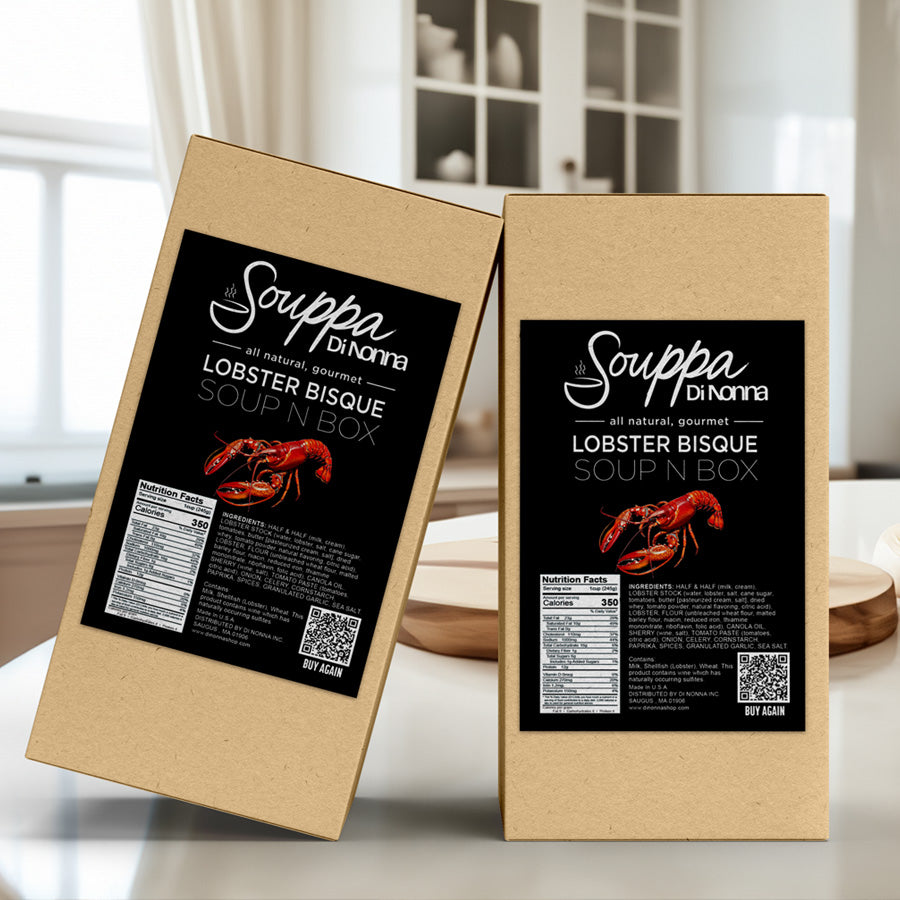 Lobster Bisque 1 -32 OZ. Soup N Box (Serves 4-6)